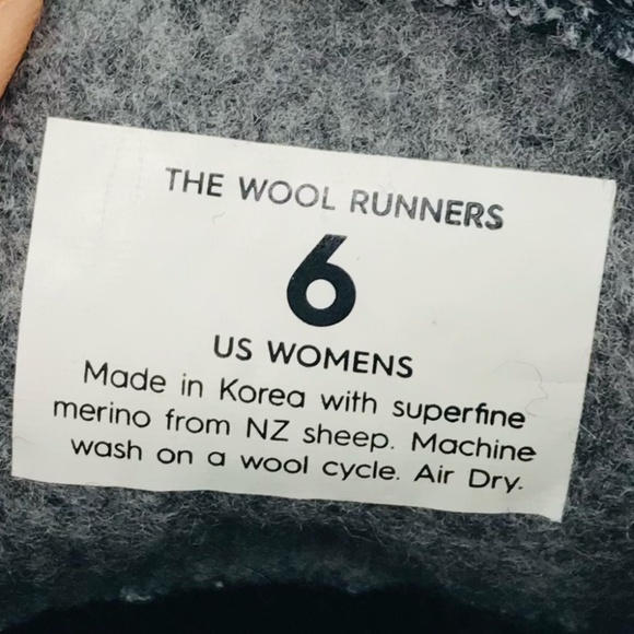 Allbirds The Wool Runners Walking Shoes Sneakers Gray Size 6 - Picture 4 of 7